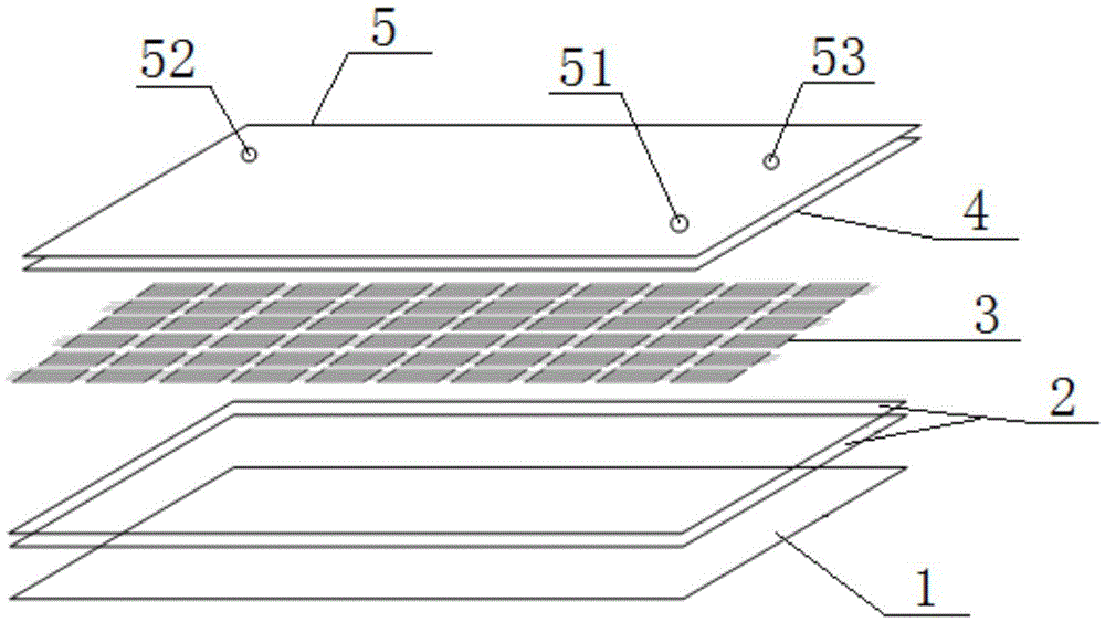 Double-glass light transmission assembly