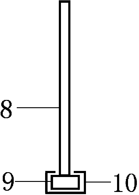 Method and device for measuring small elongation of solid material by using levers and Hall integrator