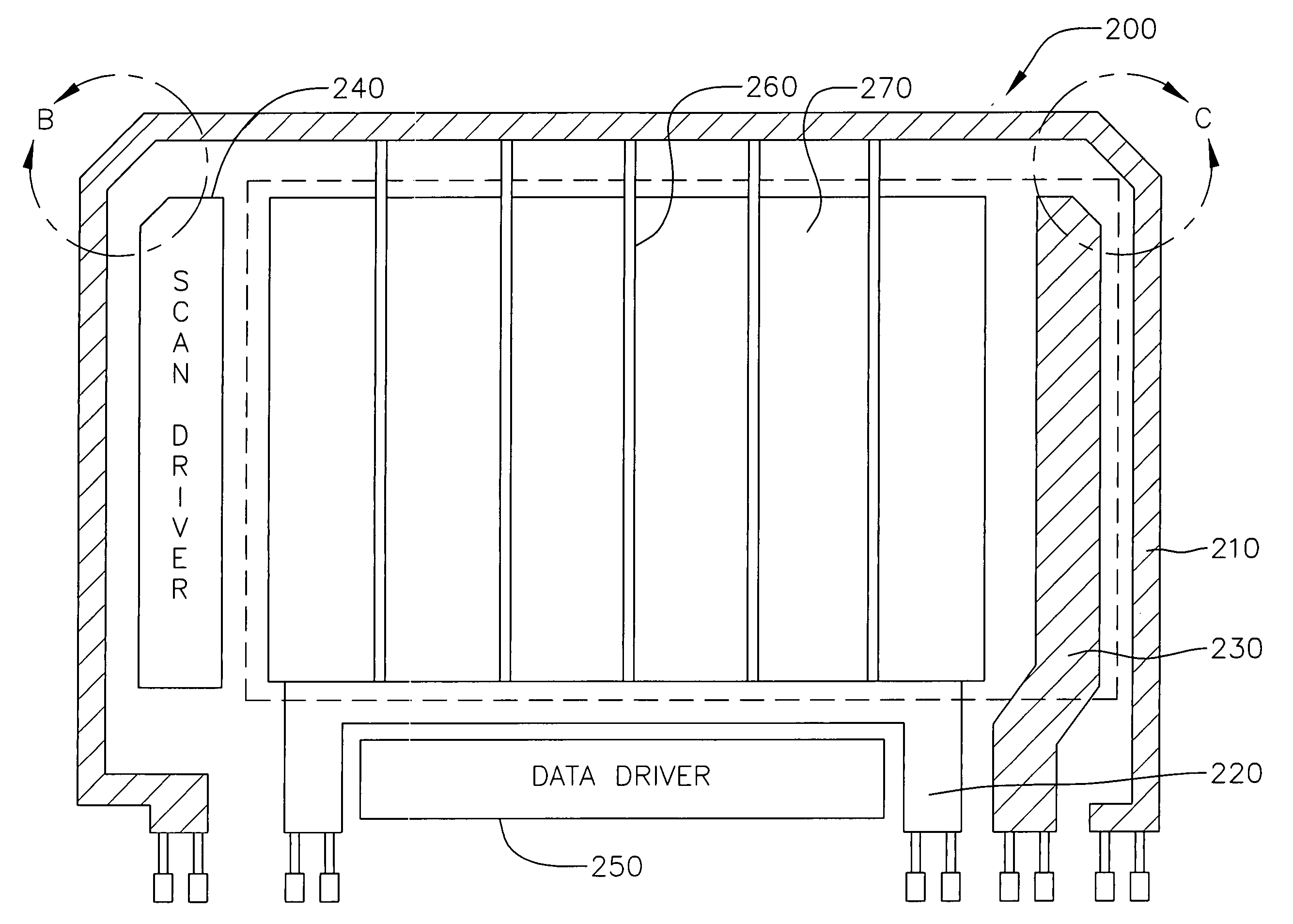 Organic electroluminescent display device