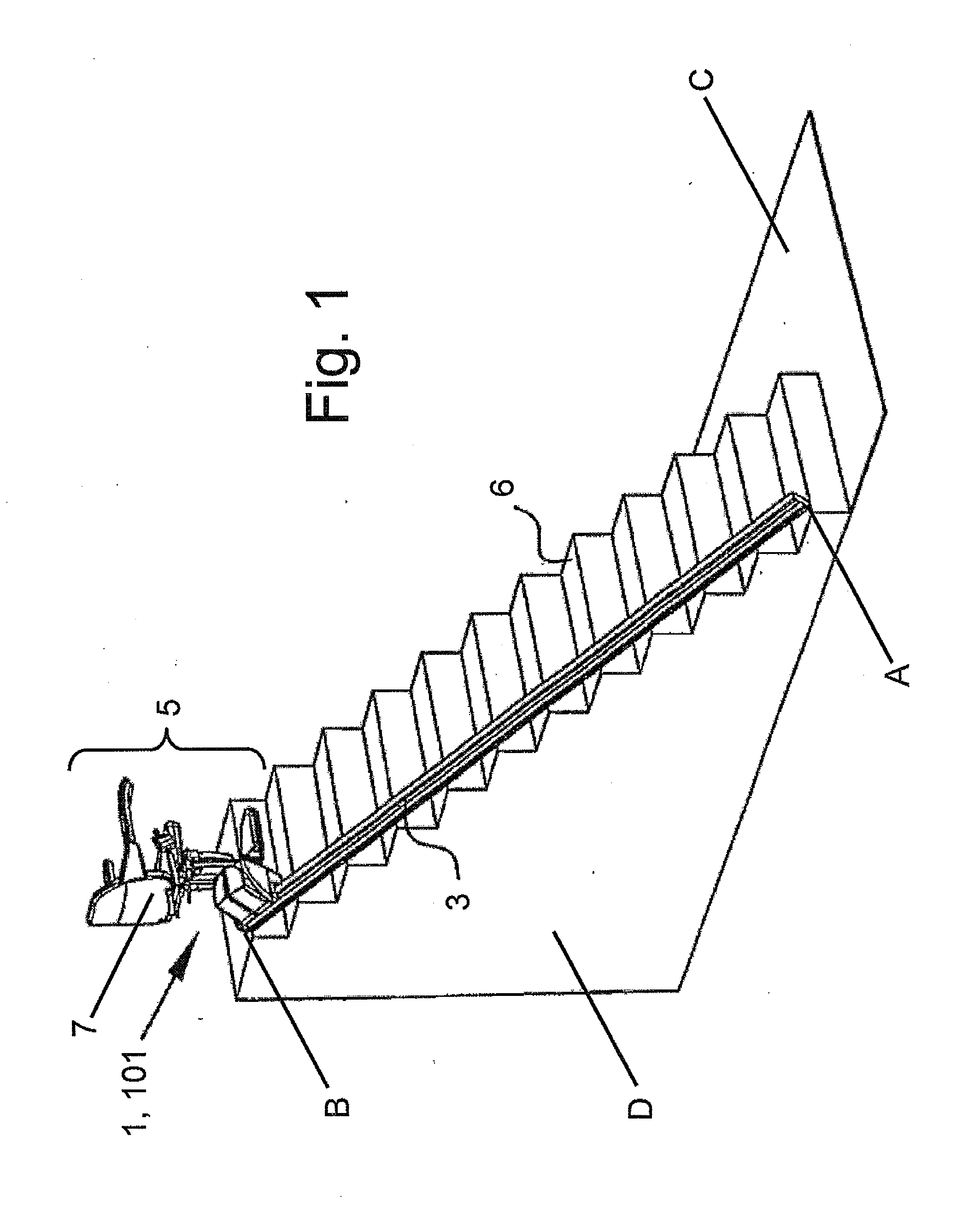 Friction drive lift