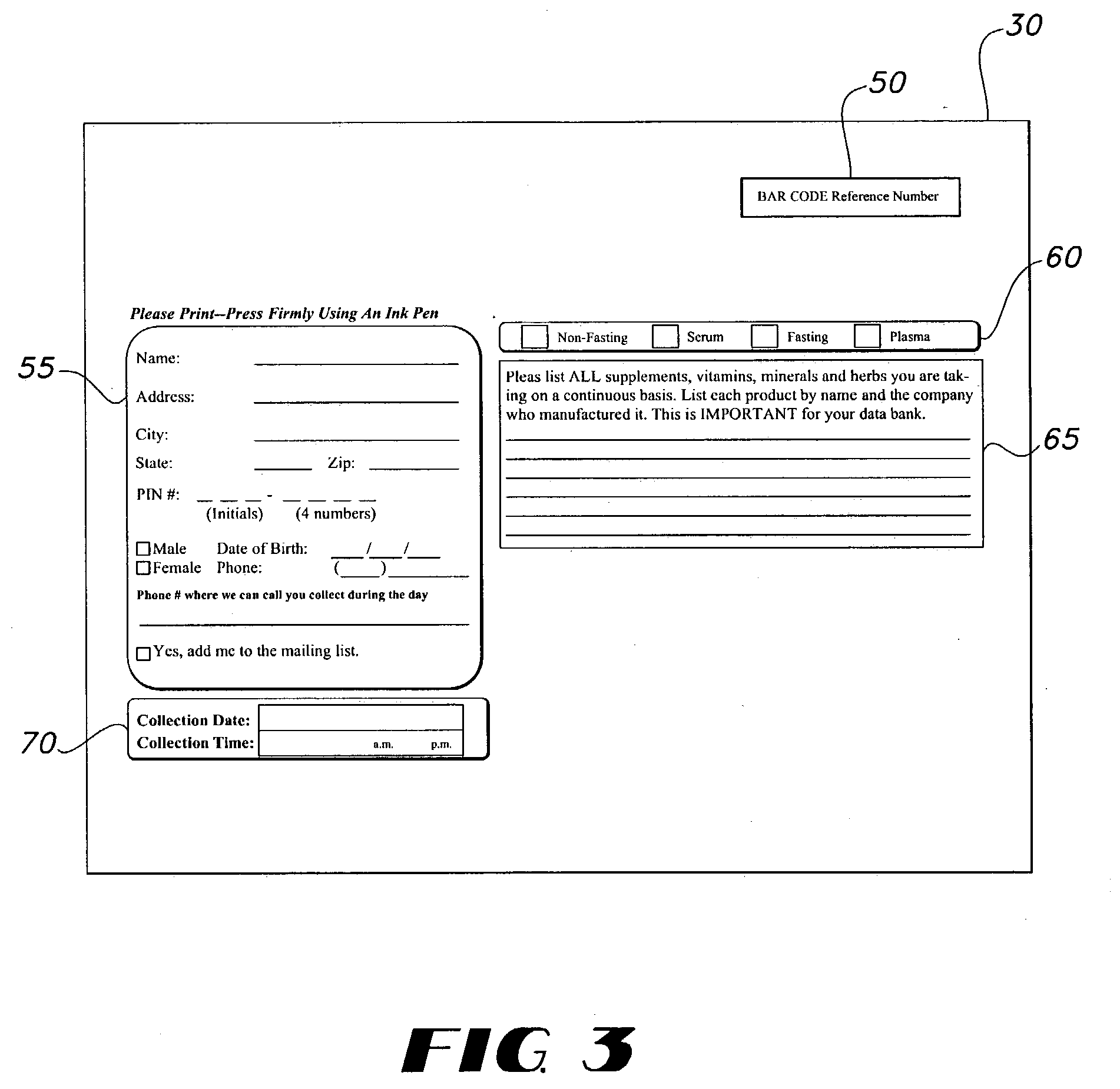 System and method to test nutritional supplements