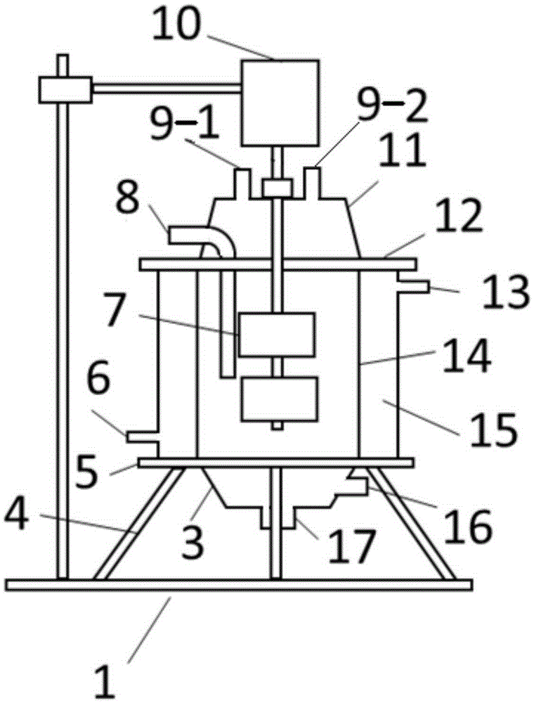 Microbial electrolysis two-stage sludge anaerobic digestion device and method for producing methane using the device