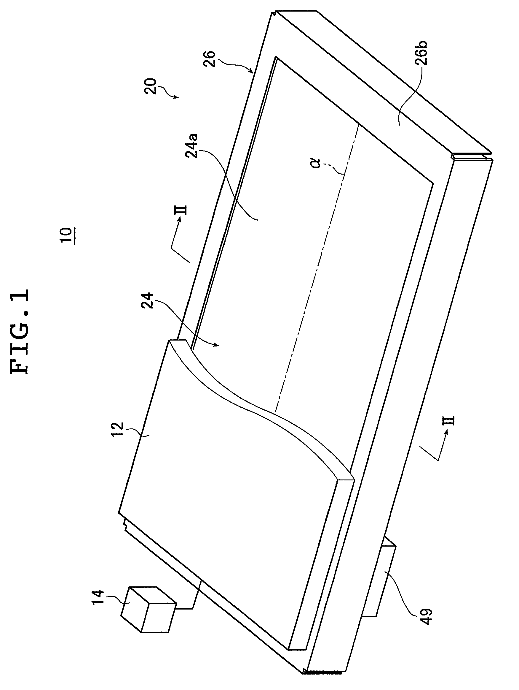 Planar lighting device