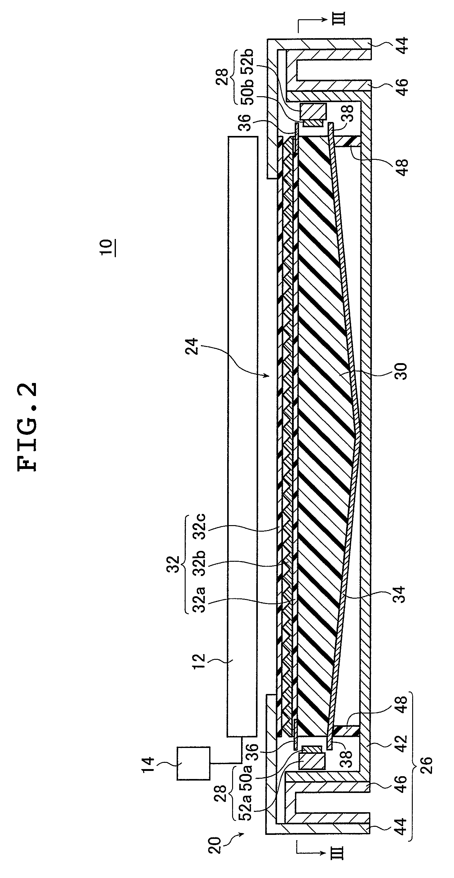 Planar lighting device