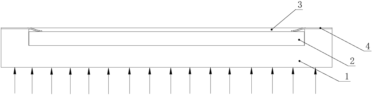 Hard-to-hard LCD screen binding method