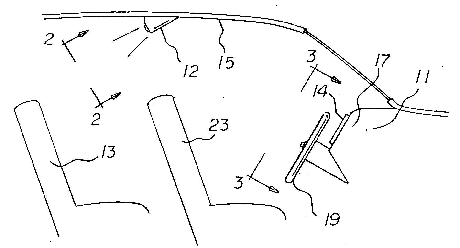 Vehicle back seat monitoring apparatus