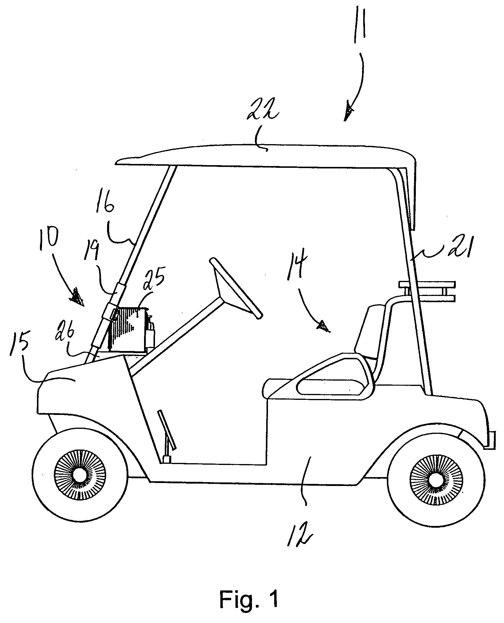 Dash box for a recreation vehicle