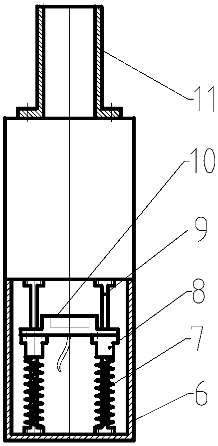 Unpowered long-rod part storage device capable of conducting clamping automatically