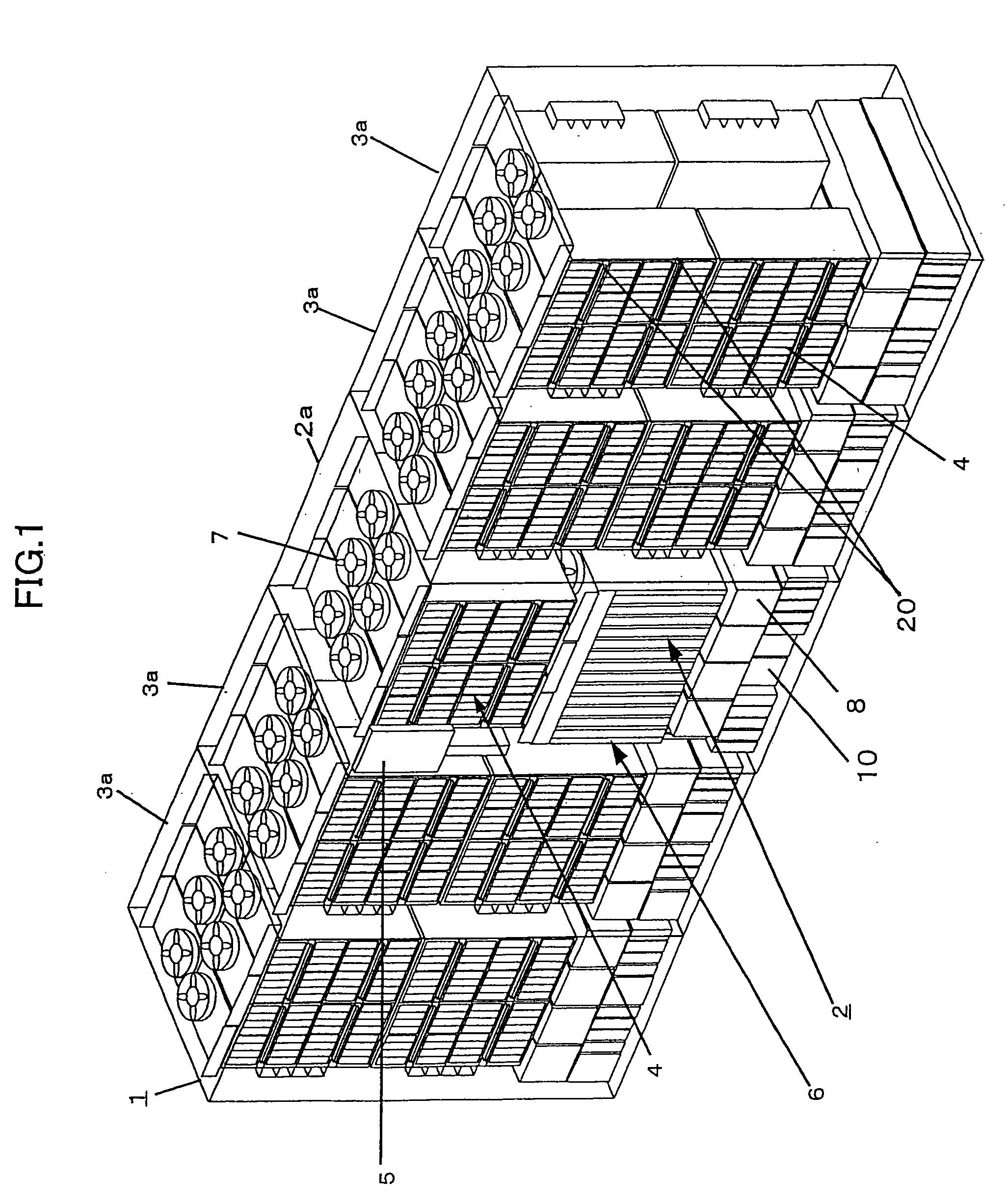 Storage device system and signal transmission method for storage device system