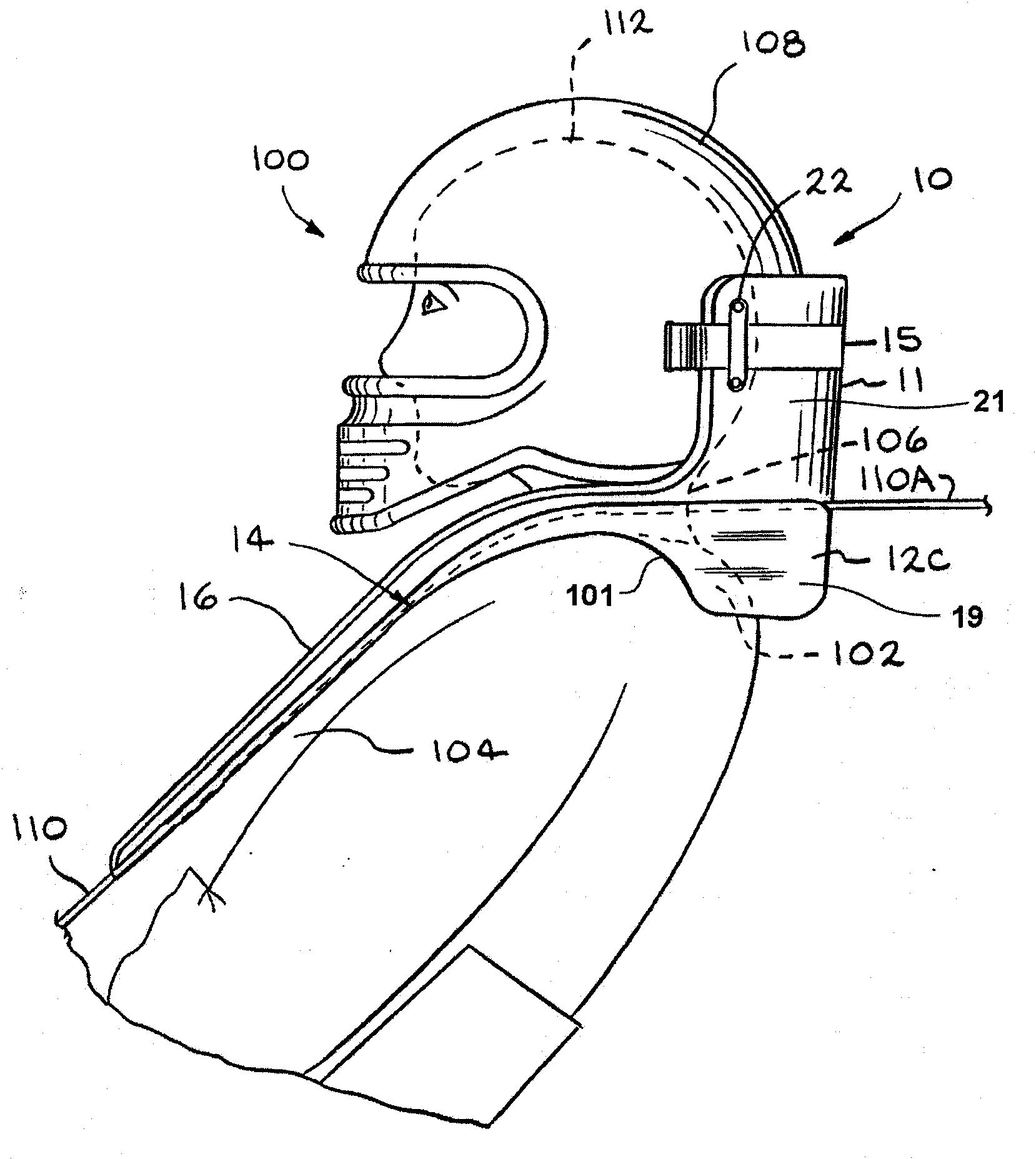 Head and neck support device