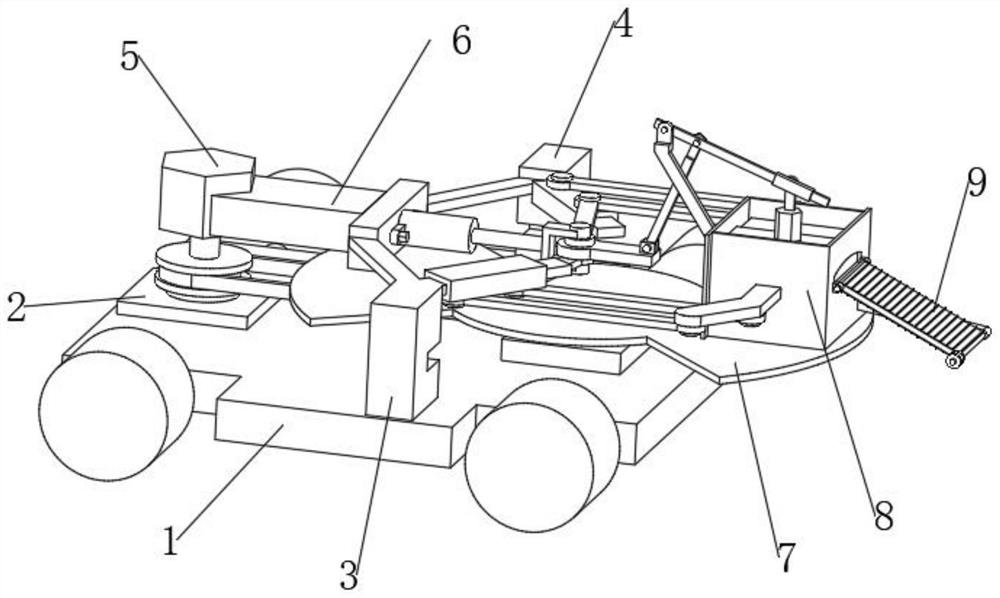 Intelligent environment-friendly robot and using method thereof