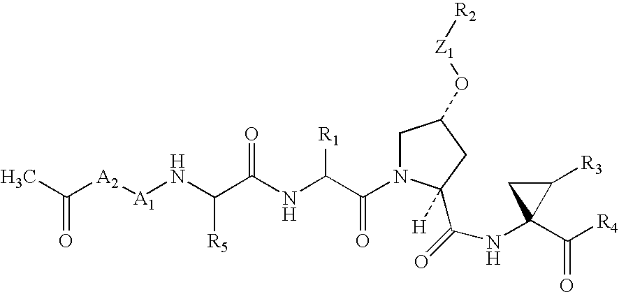 3,4-(cyclopentyl)-fused proline compounds as inhibitors of hepatitis C virus NS3 serine protease