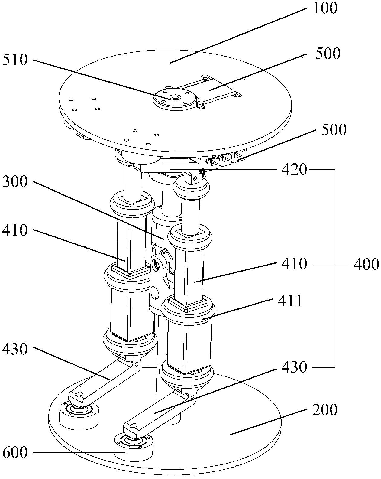 Robot and neck mechanism thereof