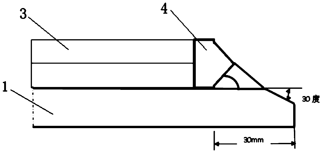 Symmetrical-hot-rolled composite plate blank and seal welding method thereof