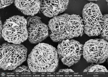 A kind of precursor of hollow positive electrode material and preparation method thereof