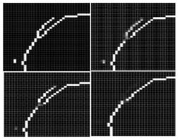 Spinneret plate special-shaped hole size detection method