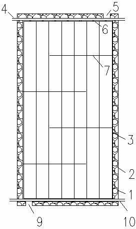 Highly-efficient gas-water hybrid solar heat collector and application thereof