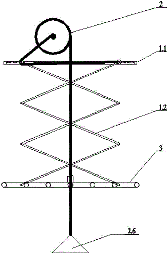 Automatic elevating apparatus and method of aeration tube of floating aerator