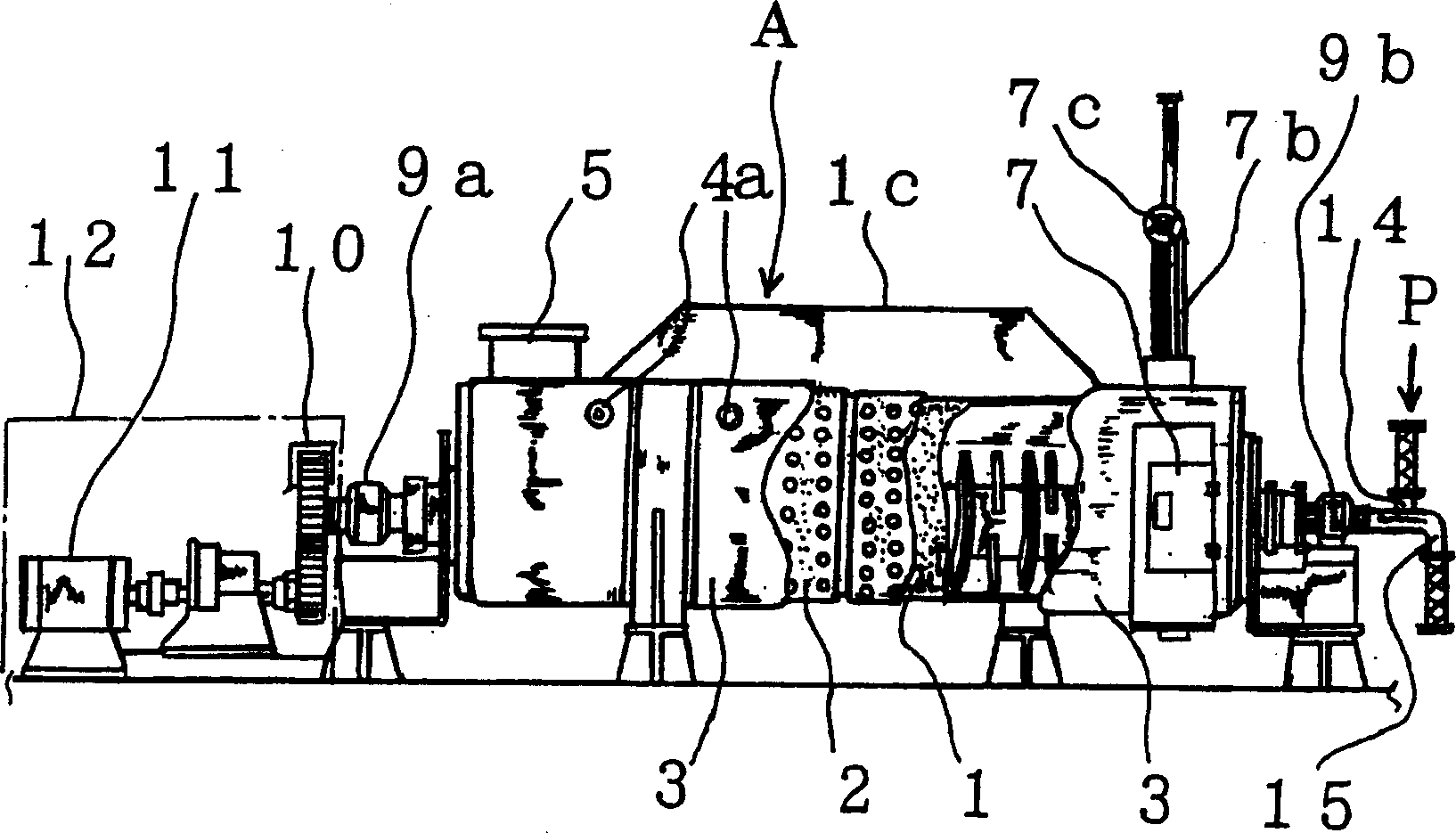 Stirring heat transfer device