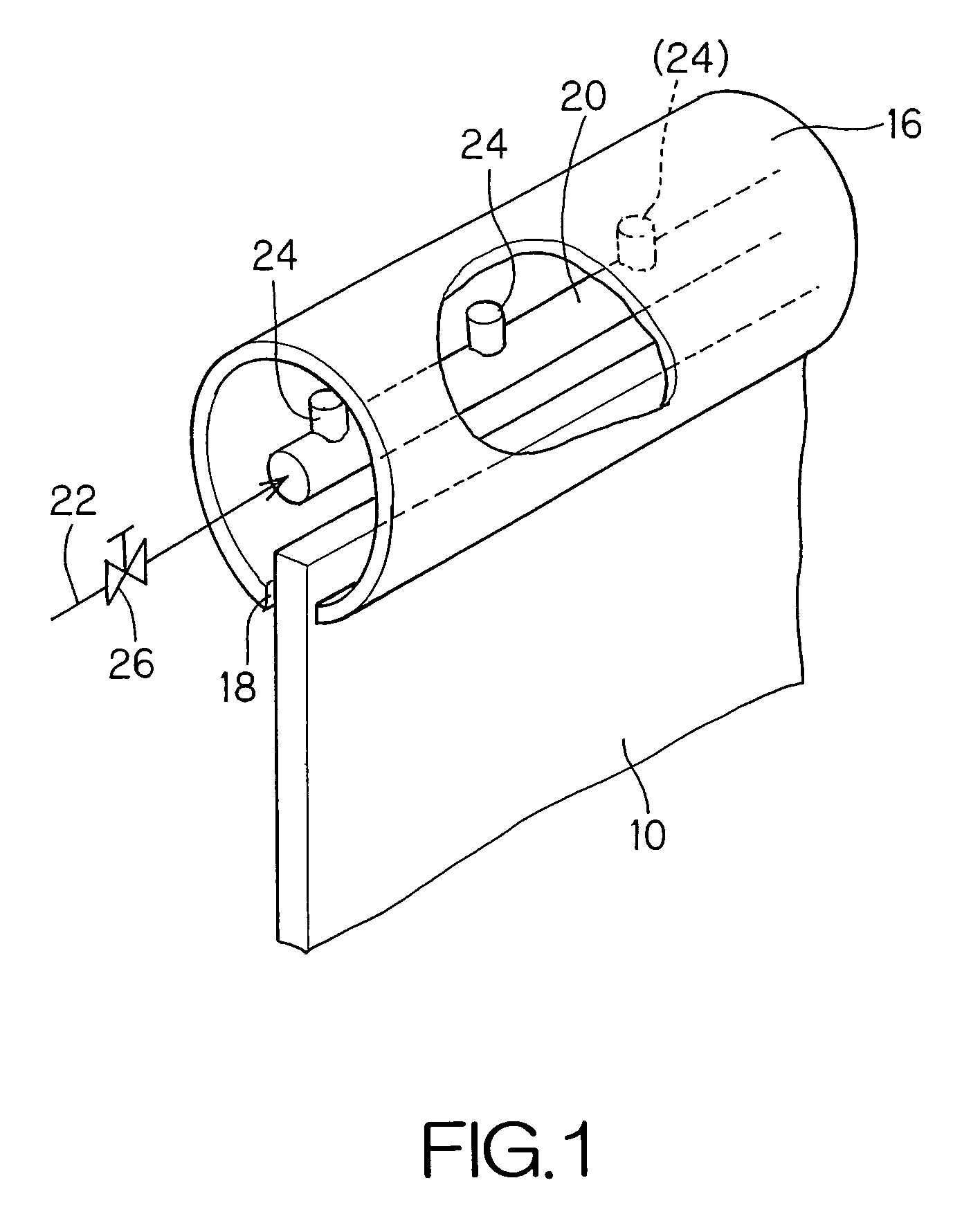 Water-flowing mechanism of wet type electrostatic precipitator