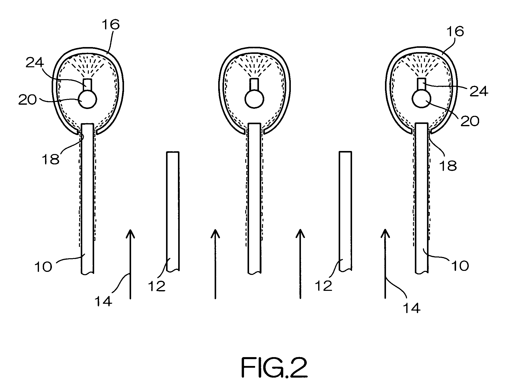 Water-flowing mechanism of wet type electrostatic precipitator