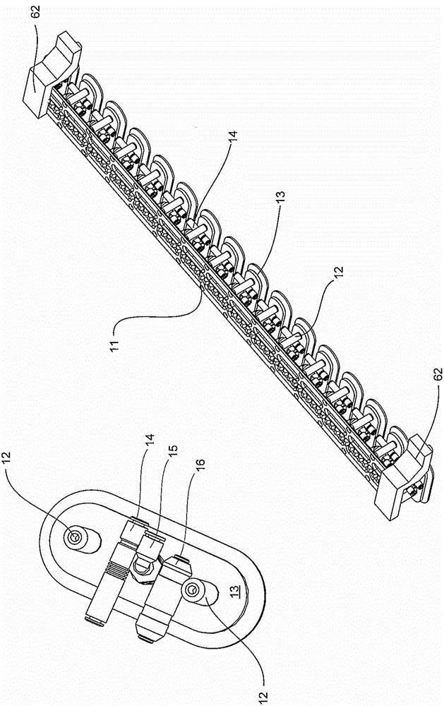 One-sided flexible adsorption automatic drilling robot