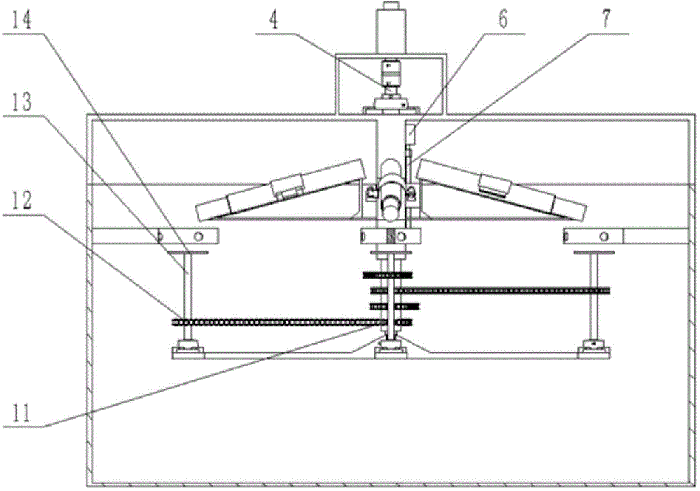 Efficient gradualness polishing method and device based on gas-liquid-solid three-phase abrasive particle flow