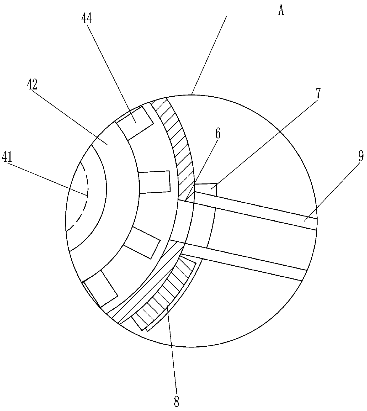 Bead stringing finishing equipment for ornament processing