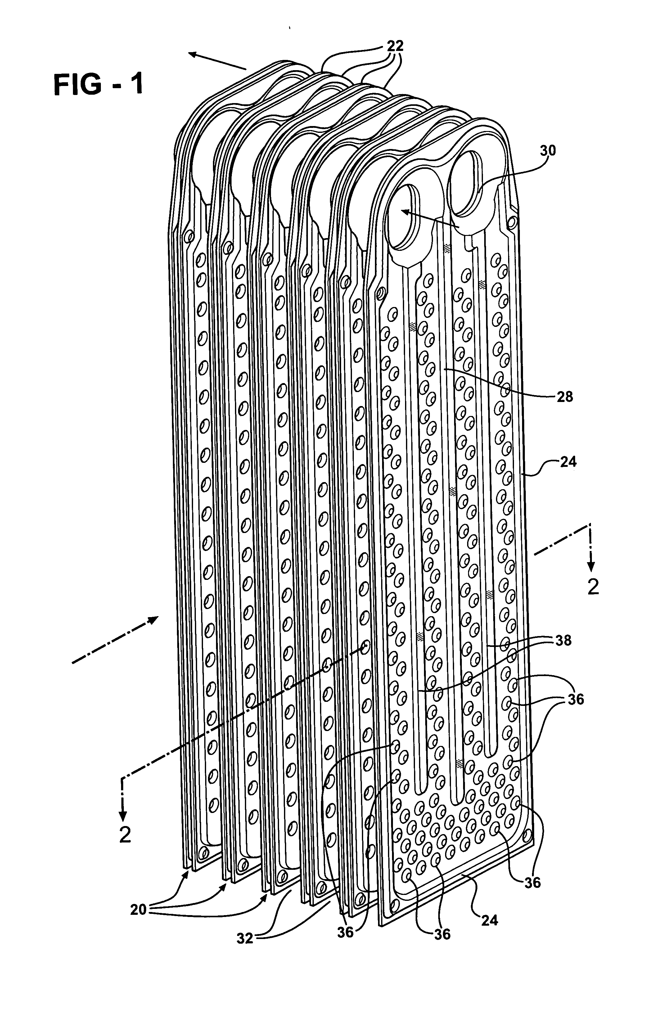 Plate-type evaporator to suppress noise and maintain thermal performance