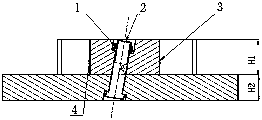 False boss for part numerical control machining