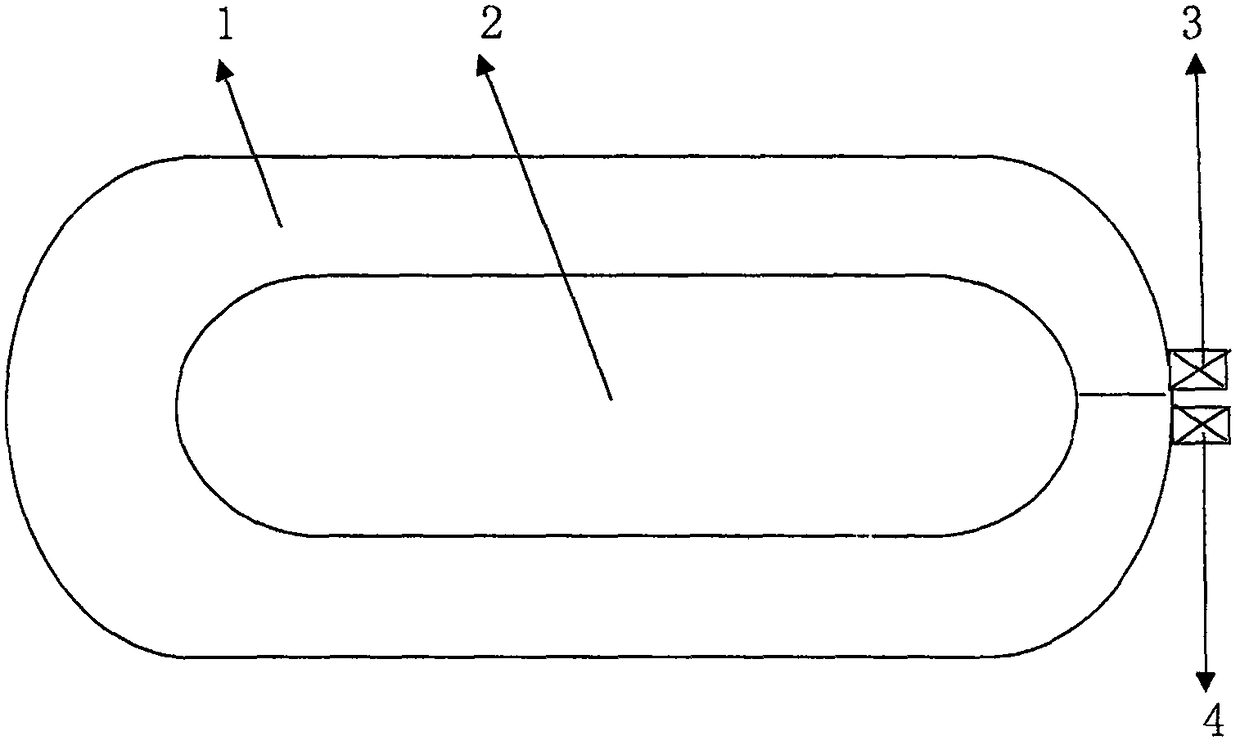 Independent air chamber type inflatable boat