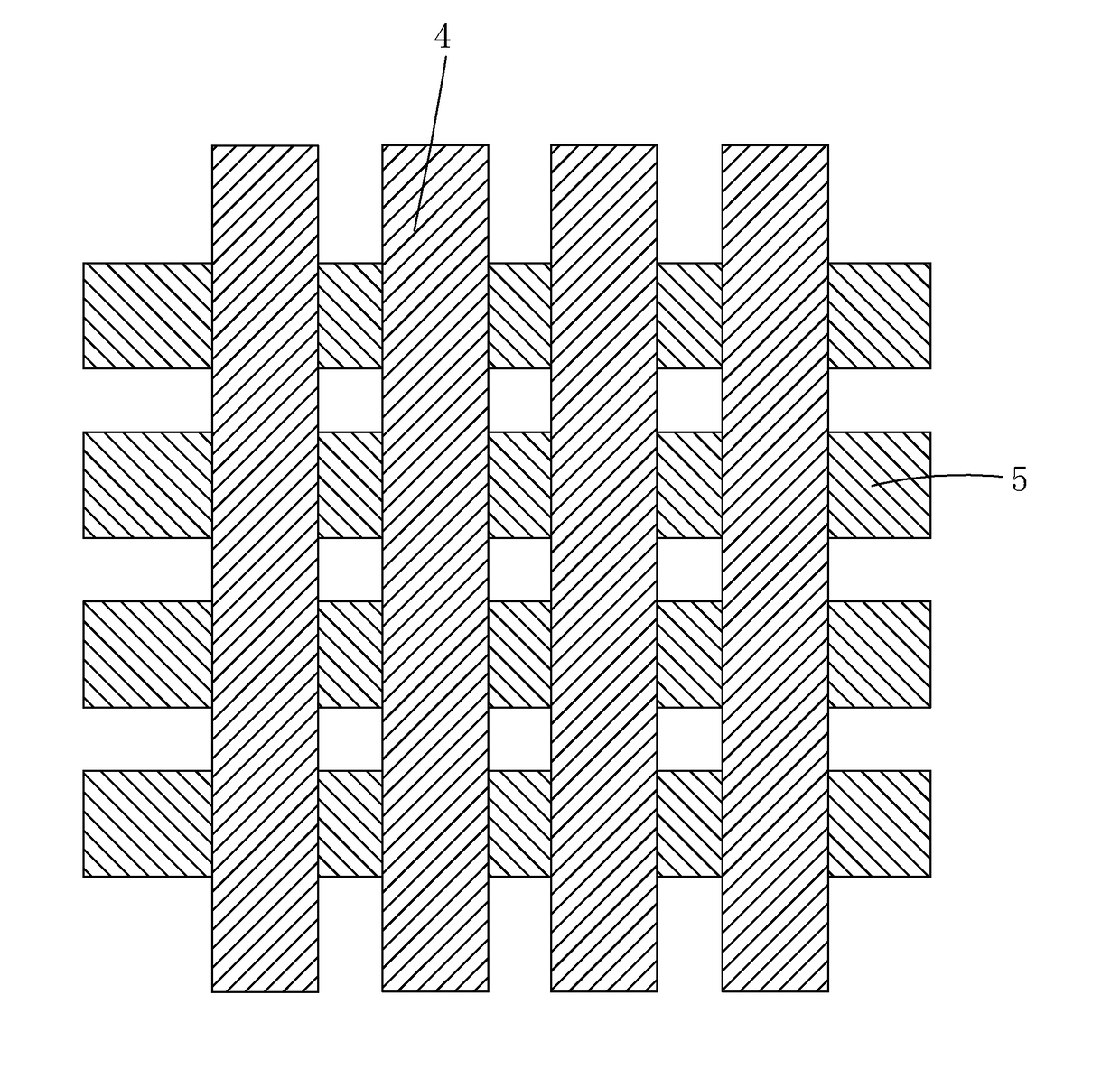 Mutual capacitance touch display panel and manufacturing method thereof