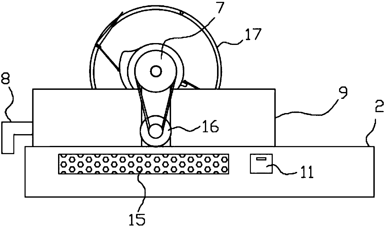 Movable automatic intelligent overturning frying vehicle