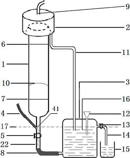 Soap film flow meter with automatic film opening function