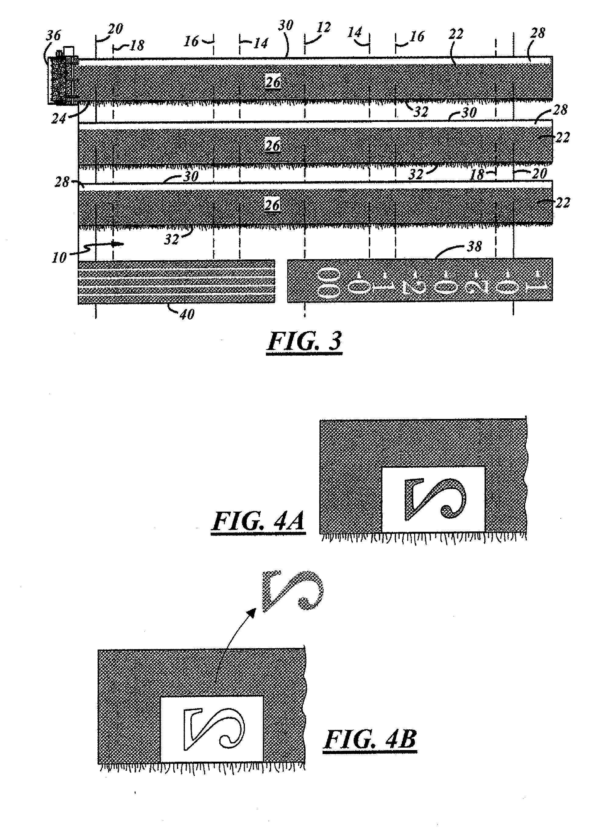 Method and apparatus for pre-fabricating a synthetic sports field