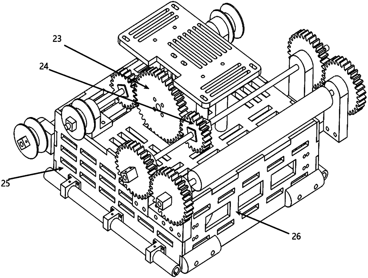 Automatic ball-grabbing device of unmanned aerial vehicle