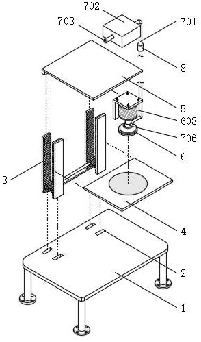 Polishing device for metal parts of lamps and lanterns