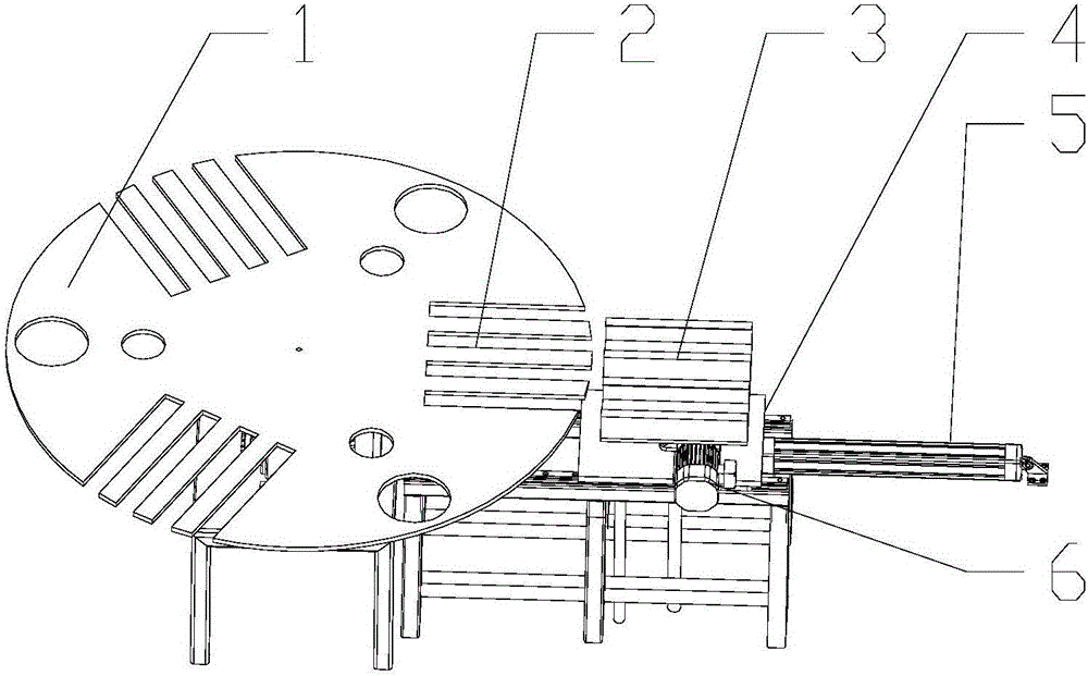 Feeding and lifting transfer mechanism