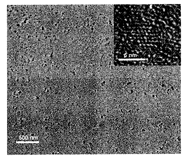 High-performance quantum dot-polymer fluorescent nano composite material and preparation method thereof