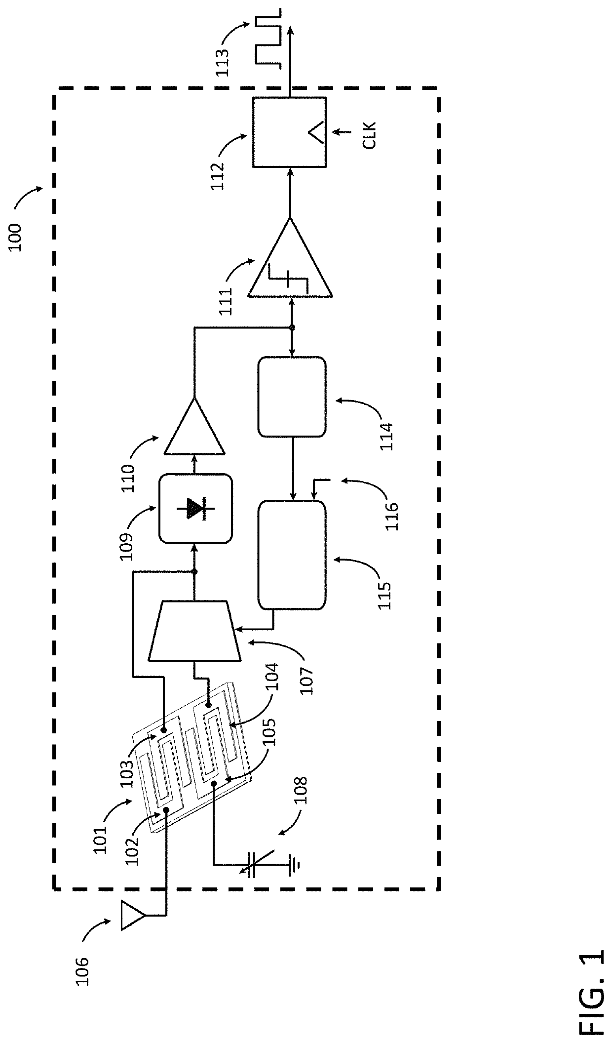 Super-regenerative transceiver with improved frequency discrimination