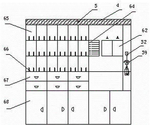 Medical sterile automatic-dispensing workbench for clinical transfusion