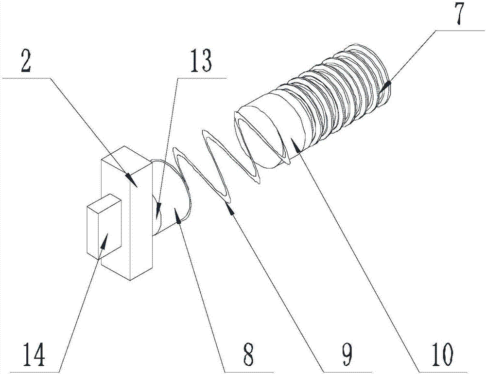 Method for solving looseness of connecting parts of engineering machines