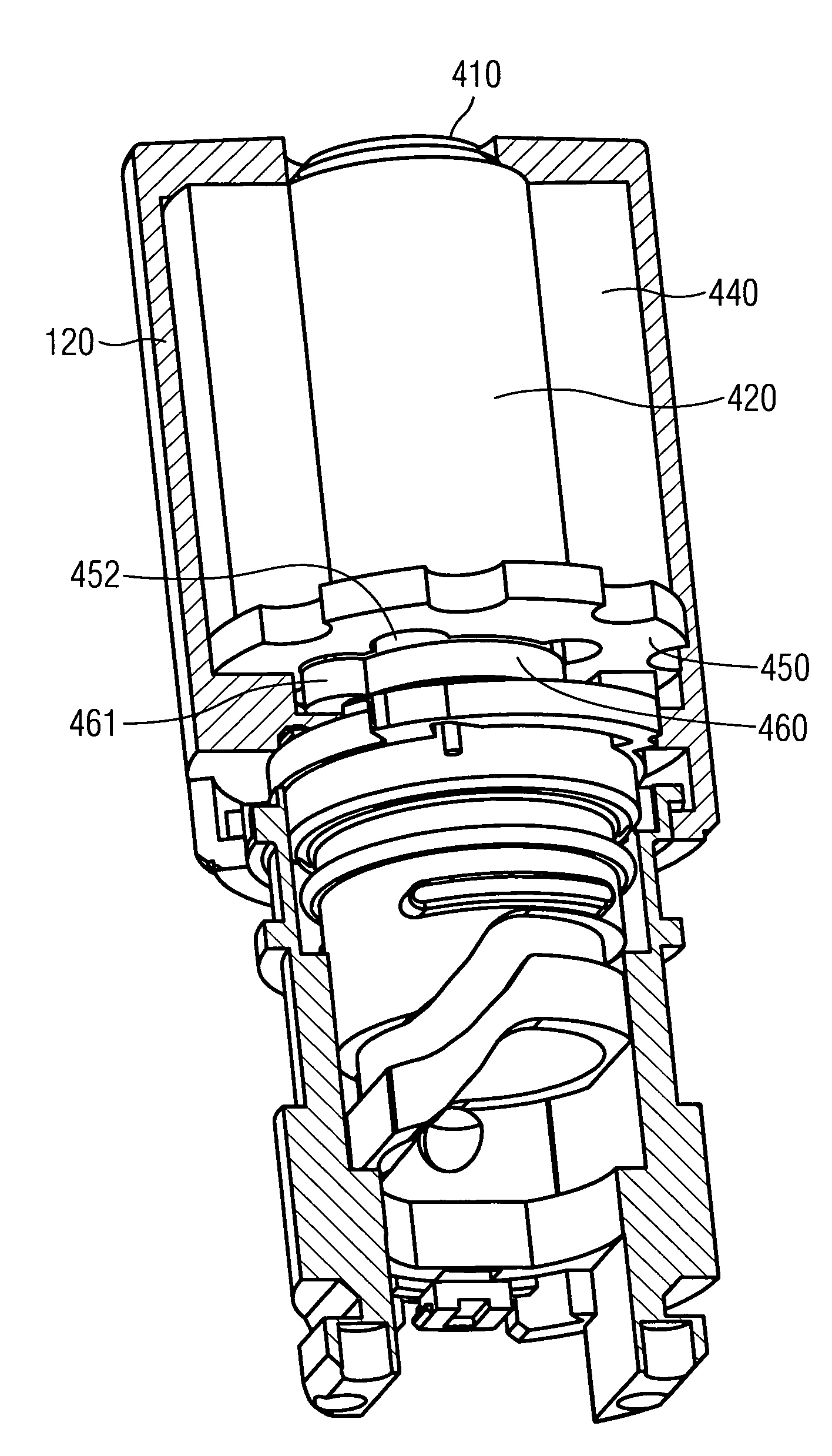 Key switch with at least one switching position