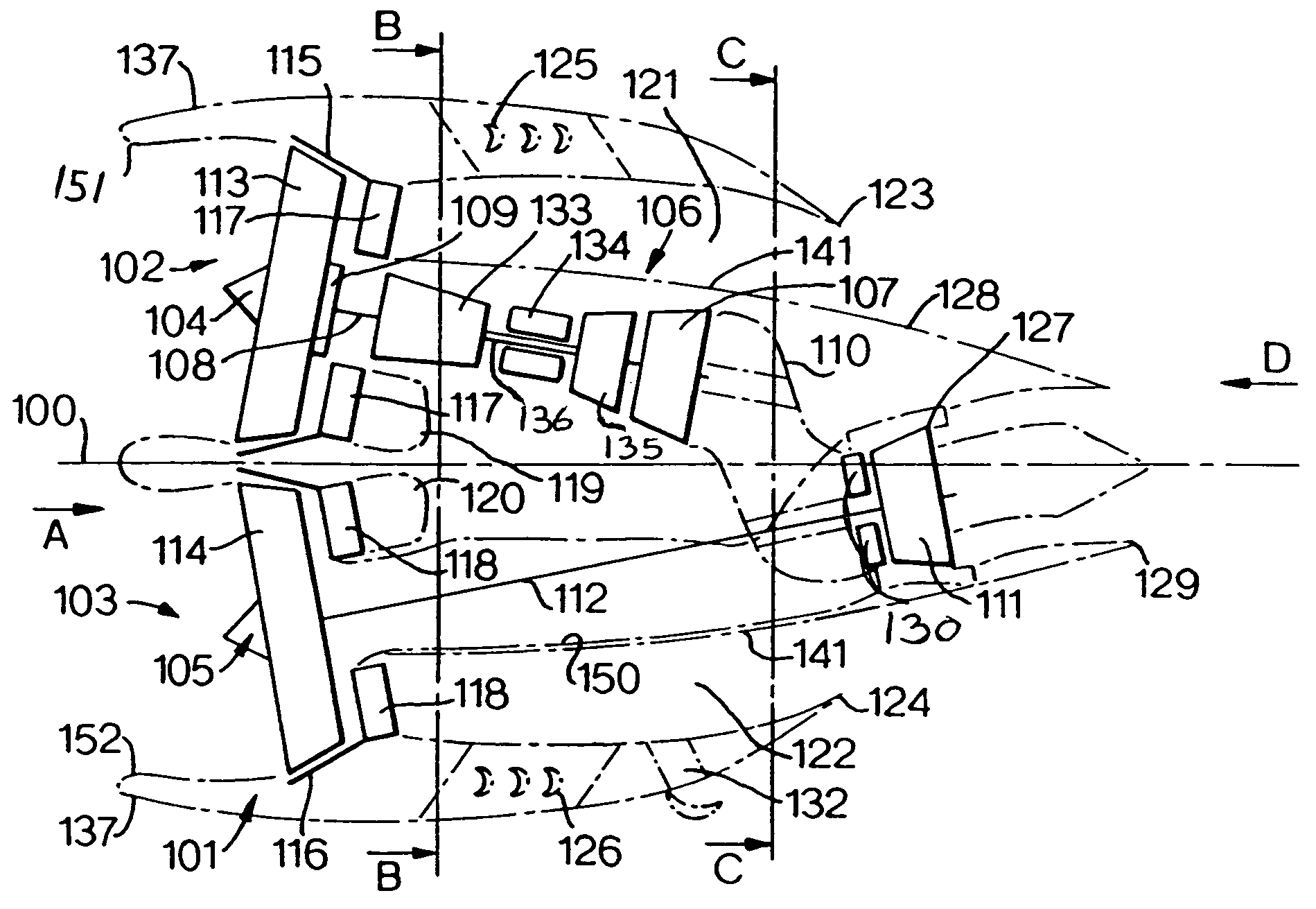 Turbofan arrangement