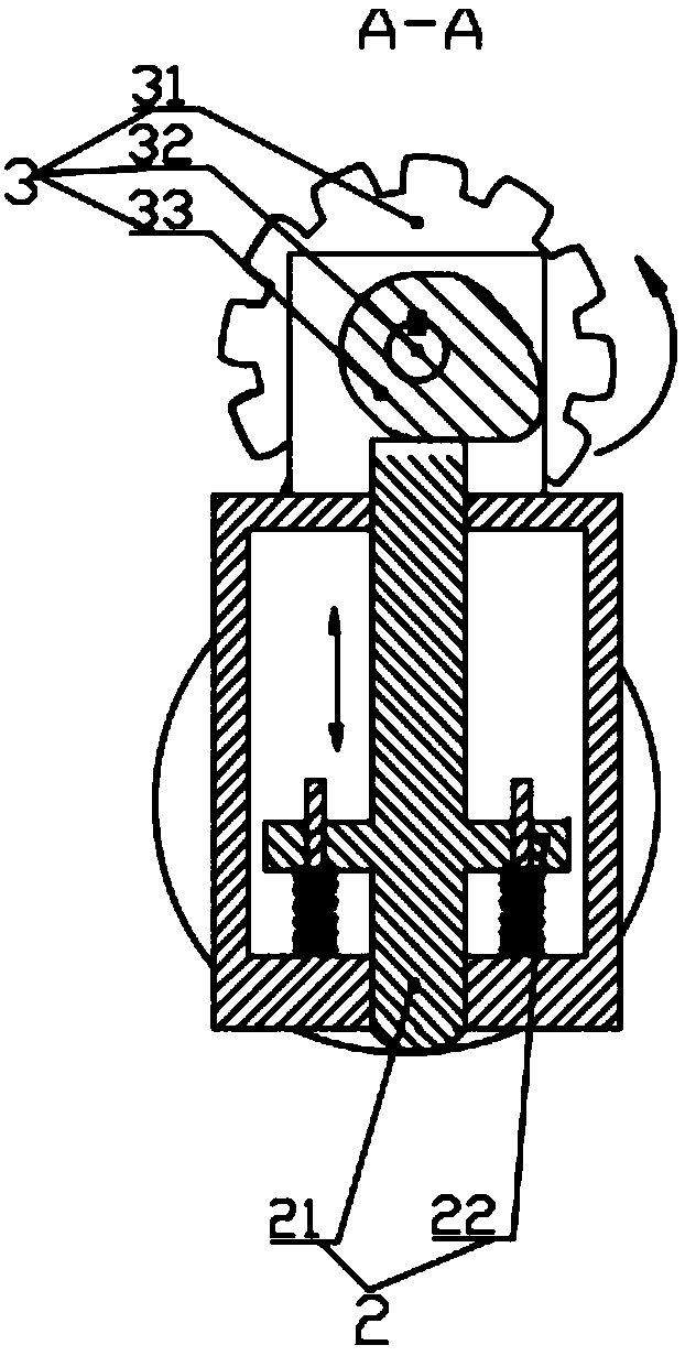 Planting auxiliary device for vegetable greenhouse