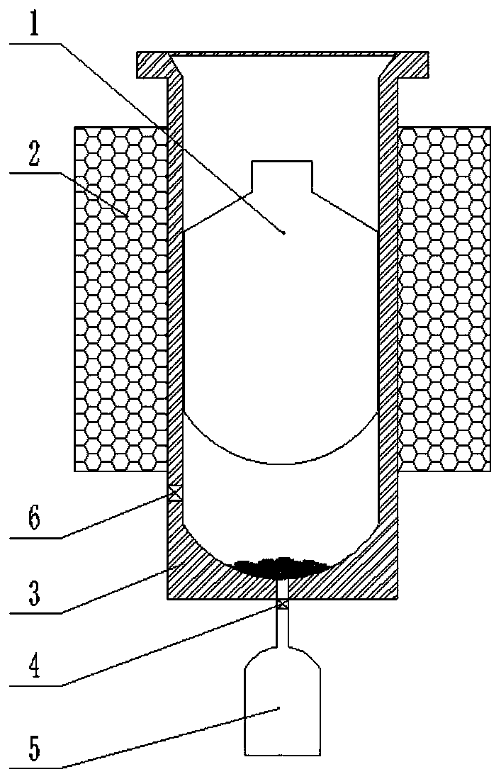 Low-energy-consumption lunar in-situ rare gas extraction system and extraction method