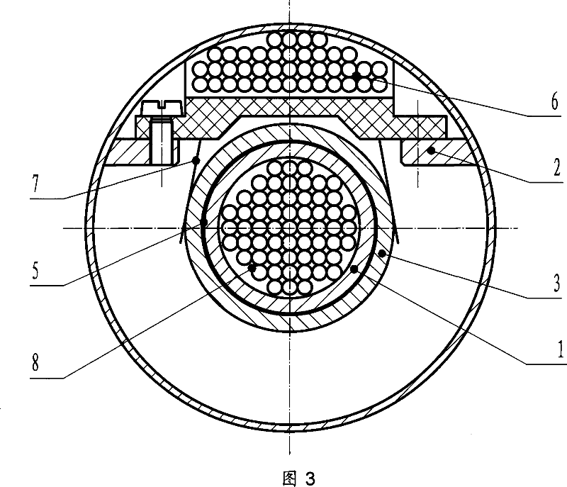 Radial insulation laminated conductive retractor collar