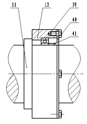 Shimmy tester of elastic shaft coupling