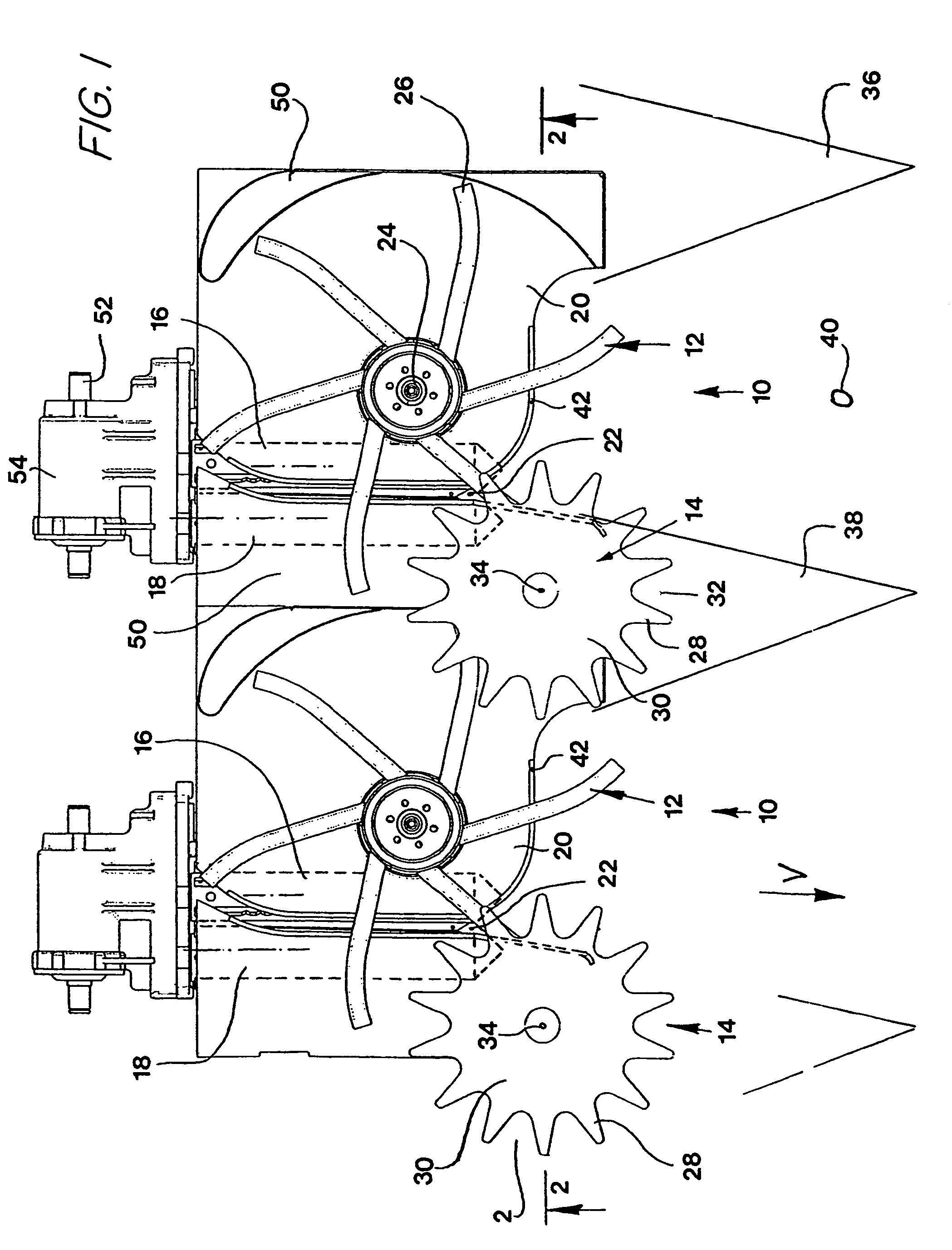 Gathering and picking device