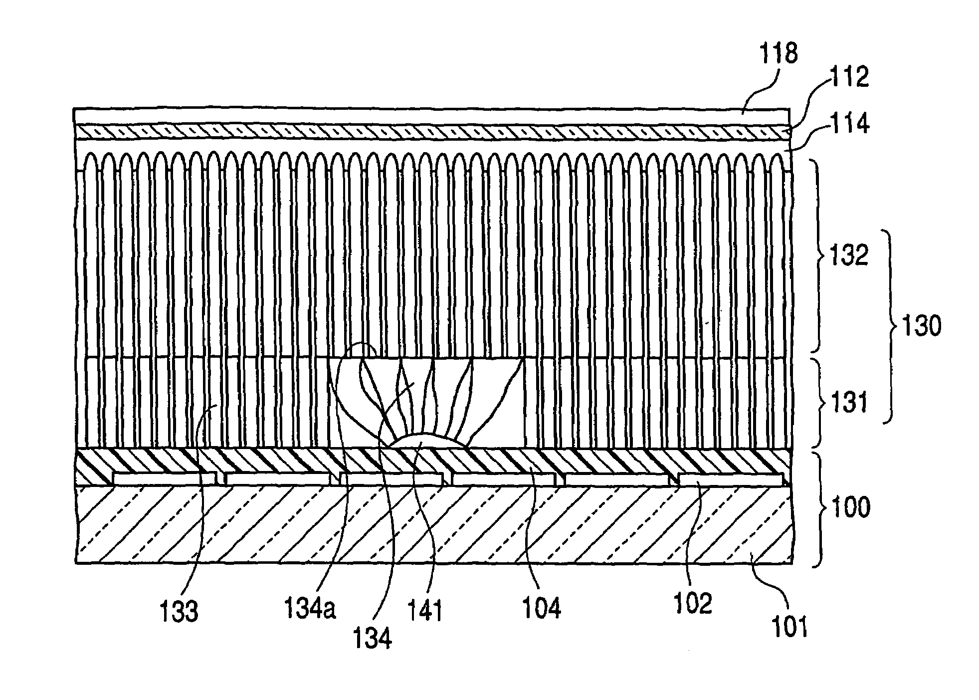 Radiation detection device, scintillator panel, method of making the same, making apparatus, and radiation image pick-up system